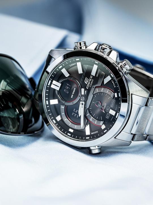 Produktbild Casio Edifice - ECB-30D-1AEF (Uhr mit Schmuckstein, 49 mm)