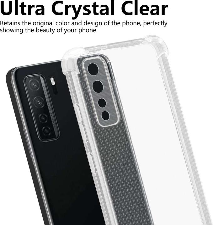Actual product image Cadorabo Bumper Case for Huawei P40 LITE 5G / NOVA 7 SE TPU Ultra Slim AIR (Huawei Nova 7 SE, Huawei P40 Lite 5G)