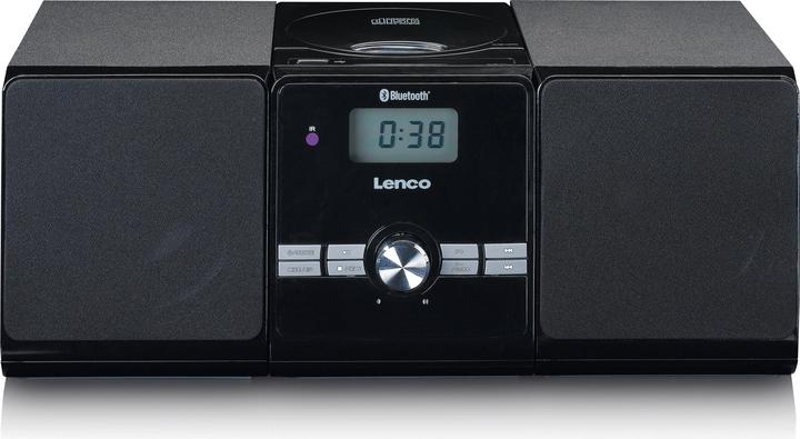 Image du produit Lenco MC-030BK (Bluetooth, Lecteur de CD, 2x 10 W)