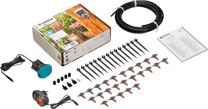 Produktbild Gardena city gardening Balkon Bewässerung (Tropfbewässerung Set)