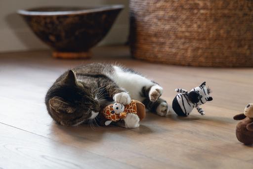 Image du produit Beeztees Dschungel Wobbler (Jouet en peluche chat)