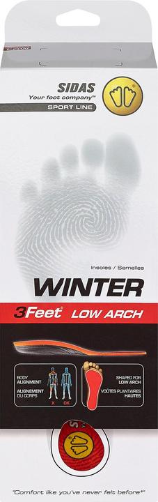 Actual product image Sidas 3 Feet Winter Low Arch 35-36 Insole