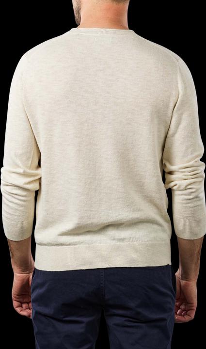 Image du produit GANT Cotton Linen Pullover Crew Neck putty (XL)