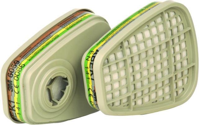 Image du produit 3M Gas- und Dampffilter (ABEK1, 2 x)
