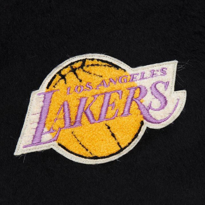 Actual product image Mitchell & Ness M&N Vintage Varsity Wool Jacke - NBA Los Angeles Lakers - S (S)