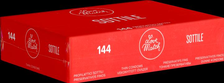 Produktbild Love Match Sottile - Thin - 144 pack (144 Stk.)