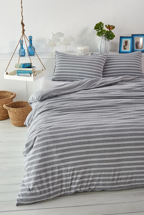 Produktbild Living Home Melange Jersey Double Face (Kopfkissenbezug, 50 x 70 cm)