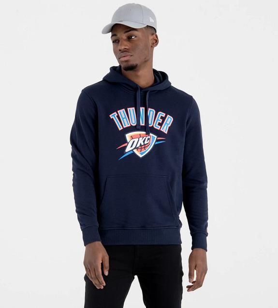 Actual product image New Era Hooded sweatshirt Oklahoma City Thunder NBA (M)