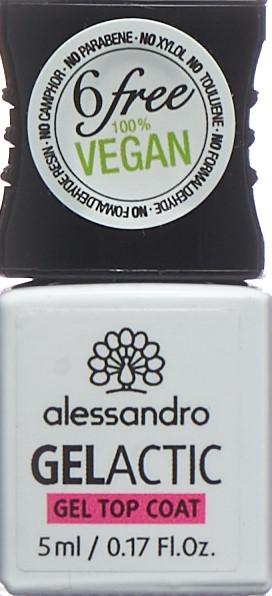Produktbild Alessandro Gelactic - Gel Top Coat (Transparent, Top Coat)