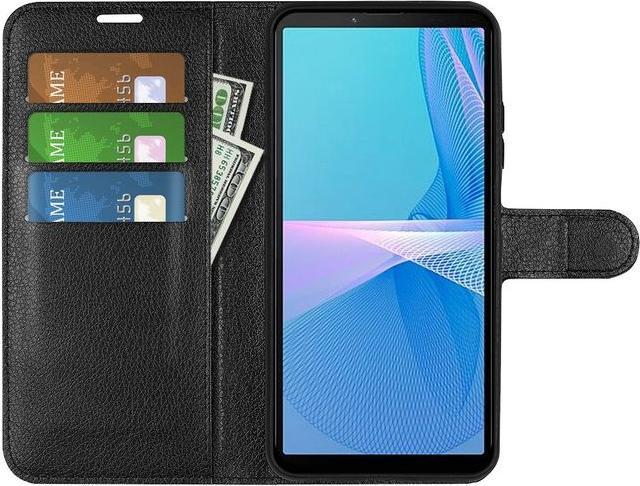 Produktbild MU Classic Litchi Leder Bookcover Series (Sony Xperia 10 IV)