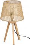 Actual product image Giftdecor table lamp with natural conical shade 39 cm (E27)