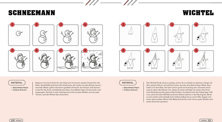 Produktbild Zeichnen in 5 Minuten – 100 Motive von Architektur bis Zauberei