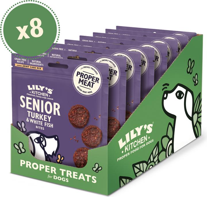 Immagine prodotto Lily's Kitchen Snack Senior Tacchino e Pesce (Senior, 1 pz., 75 g)