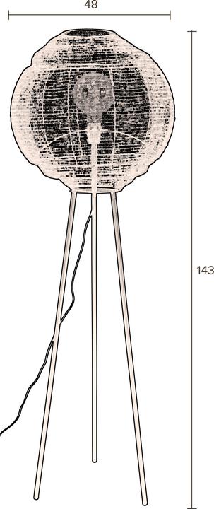 Actual product image Dutchbone Lamp (E27)