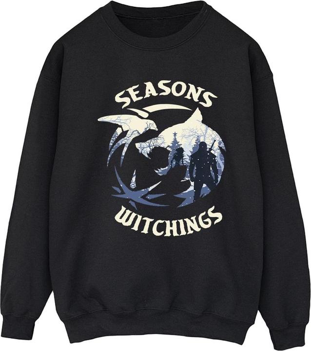 Produktbild Netflix The Witcher Christmas Wolf Sweatshirt (L)