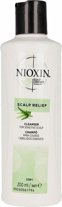 Nioxin SCALP RELIEF cleanser for sensitive scalp 200 ml (200 ml, Flüssiges Shampoo)