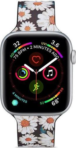 Image du produit MU Style BO Bracelet en silicone avec sujet (45 mm, 44 mm, 42 mm, Silicone)