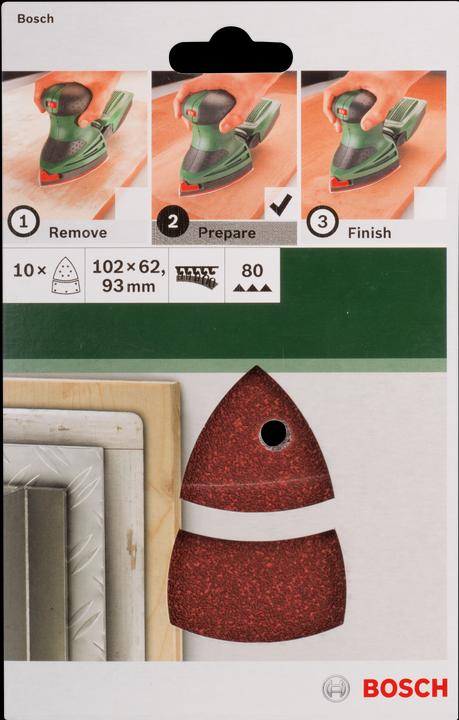 Immagine prodotto Bosch Zubehör Foglio di levigatura multisander (80)