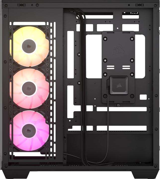 Actual product image Corsair Case iCUE 3500X RGB Midi TG black BTF+ZERO (Mini-ITX, mATX, E-ATX, ATX)