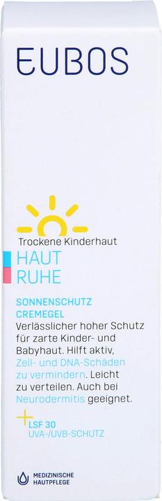 Eubos Haut Ruhe Sonnenschutz Creme Gel LSF30 + UVA, 50 ml GEL (Sonnencreme Gesicht, SPF 30, 50 ml)