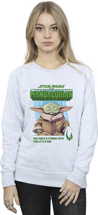 Image du produit Star Wars - Sweat THE MANDALORIAN THE FORCE IS STRONG - Femme (XXL)
