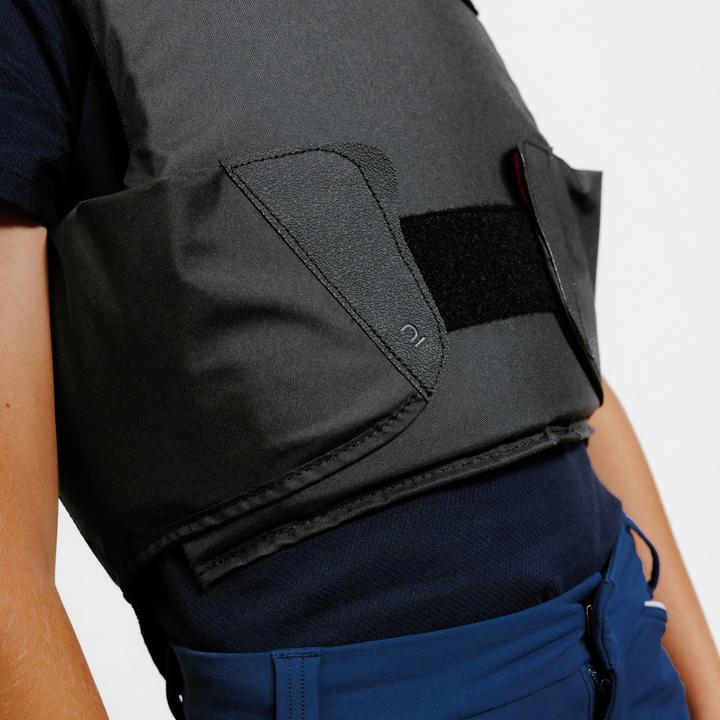 Produktbild Fouganza Reitschutzweste Kinder - 100 schwarz (164)