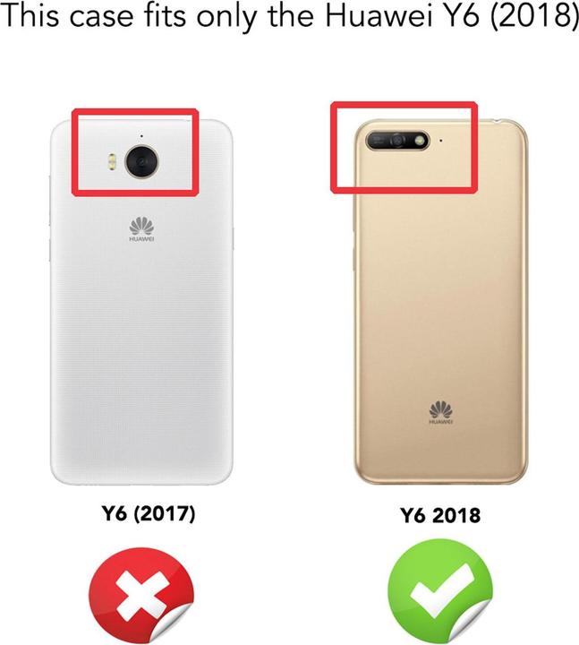 Produktbild Nalia Handyhülle (Huawei Y6 (2018))