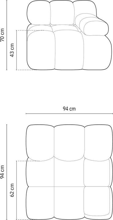Actual product image Micadoni Bellis (2 person sofa, 3-seater, 4-seater)