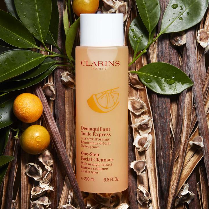 Image du produit Clarins Peau - Nettoyant en une étape à l'extrait d'orange (Lotion nettoyante, 200 ml)