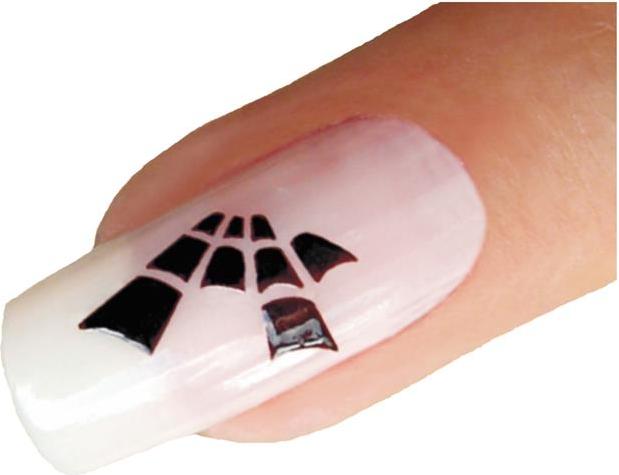 You Nails Art Forms 042 (Nagelverzierung, Schwarz)