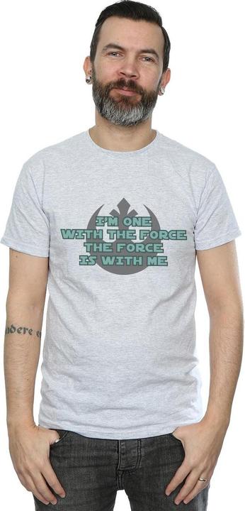 Image du produit Star Wars - T-shirt ROGUE ONE I'M ONE WITH THE FORCE GREEN - Homme (XXL)