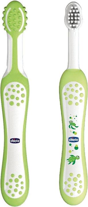 Actual product image Chicco Green toothbrush (Extra soft, 1 x)