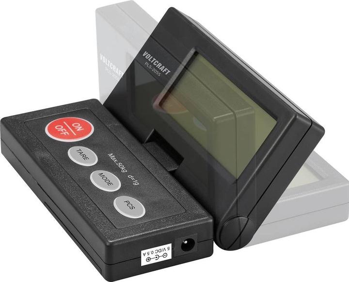 Image du produit Voltcraft PLS-205S Plattformwaage Wägebereich (max.) 50 kg Ablesbarkeit 1 g net