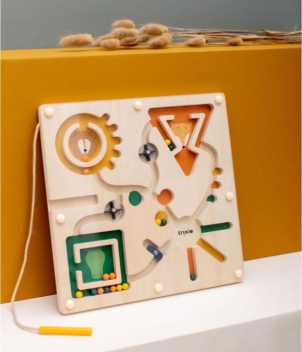 Actual product image Trixie Baby Magnetic maze