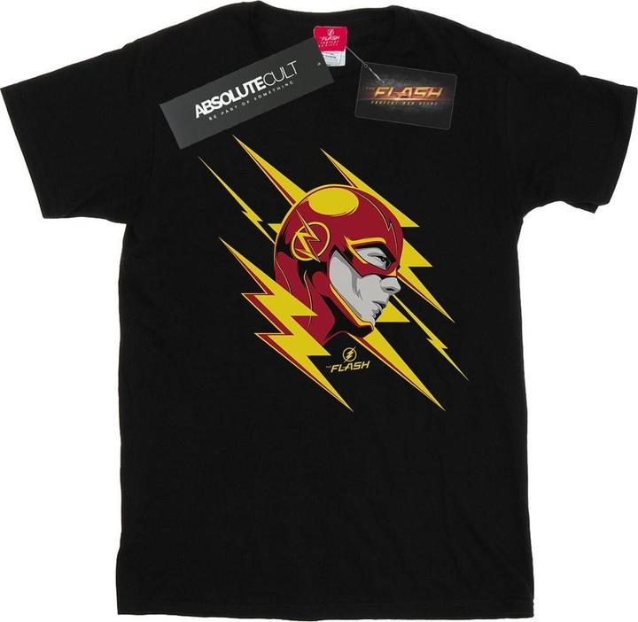 Actual product image Boys The Flash Lightning Portrait T-Shirt (116)