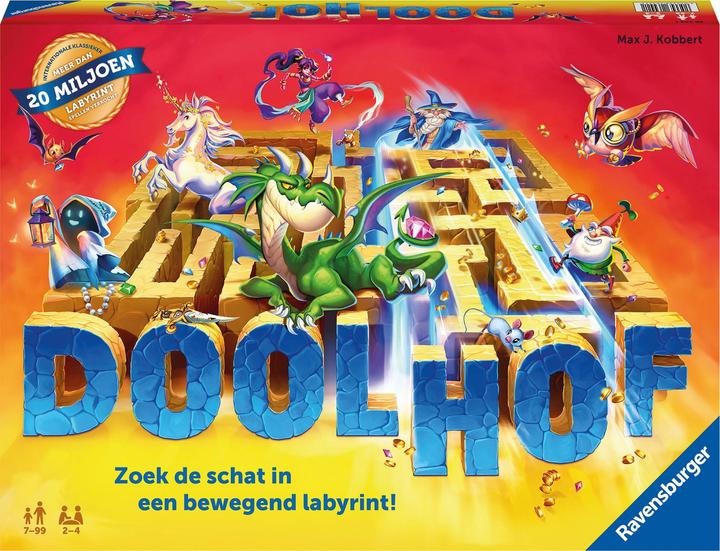 Produktbild Ravensburger Doolhof Rennen-Brettspiel Kinder & Erwachsene