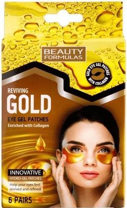 Immagine prodotto Beauty Formulas Cerotti in gel d'oro Cerotti in gel d'oro per gli occhi 6 paia (Lembi)