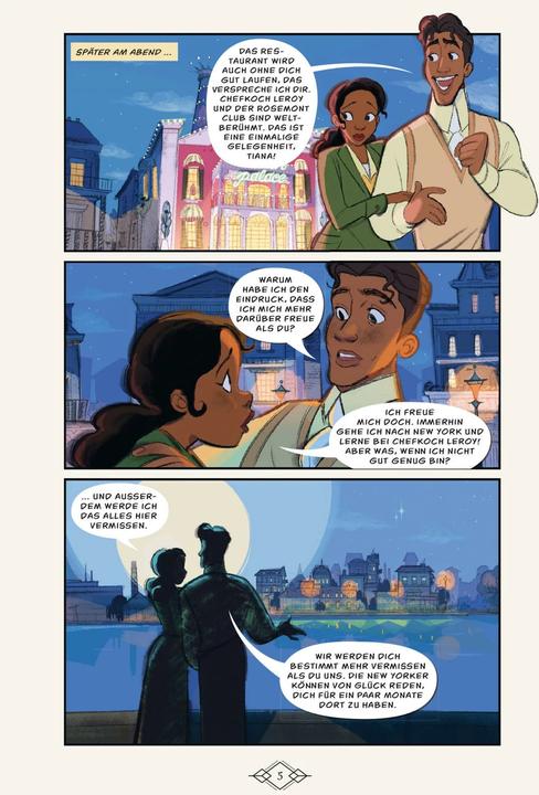 Actual product image Disney Adventure Journals: Tiana und der Zauber von Harlem (German, Walt Disney, Rhona Cleary, 2023)