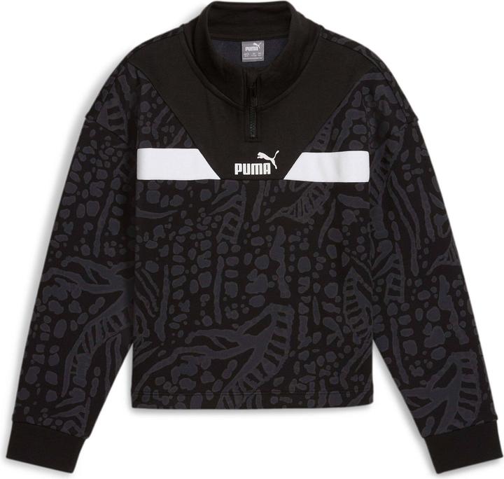 Actual product image Puma POWER HYPERNATURAL AOP Half-Zip FL G (164)