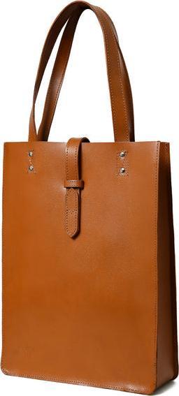 Only-Bags.Store Maroon elegance leather tote
