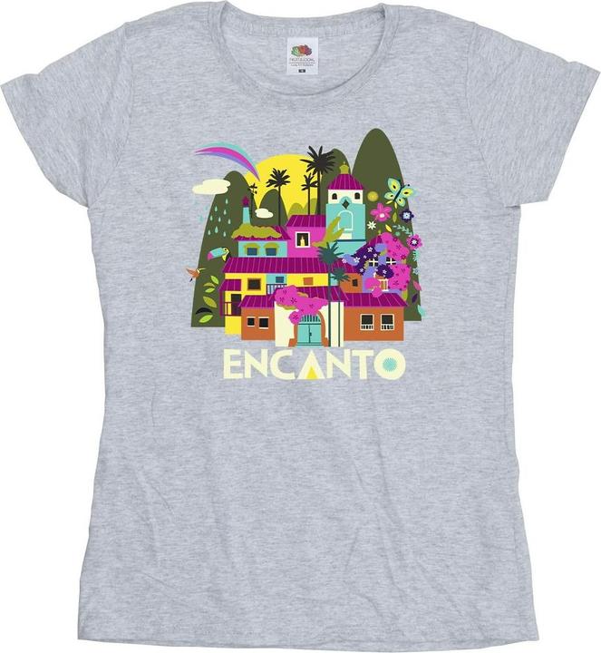 Image du produit Disney - T-shirt ENCANTO MANY HOUSES - Femme (L)
