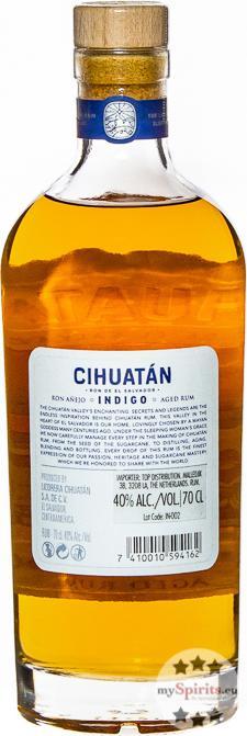 Produktbild Cihuatan 8 Years Indigo Aged Rum
