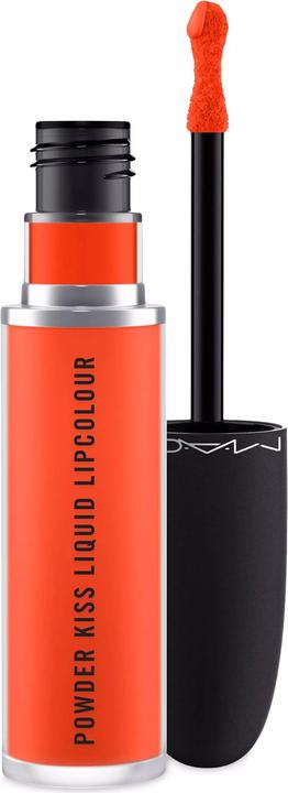 Actual product image MAC Cosmetics Powder Kiss Liquid Lipcolour (Resort Season)