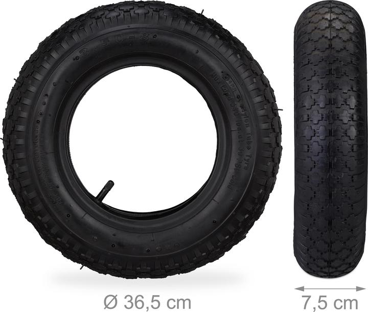 Actual product image Relaxdays Sack truck tyres (154 kg)