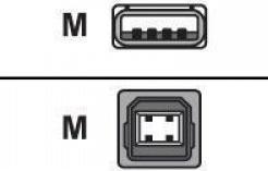 Image du produit Lexmark Cable/USB 2m f Optra E310 (2 m)
