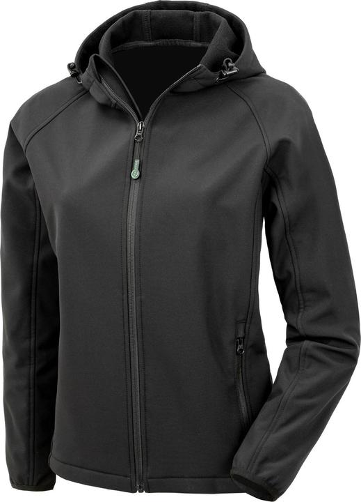 Actual product image Result Womens/Ladies Recycled Printable Soft Shell Jacket (XS)