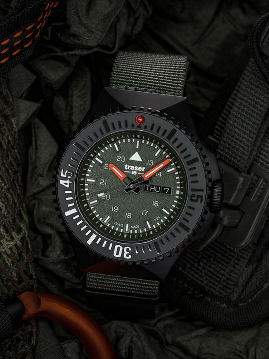 Produktbild Traser H3 109858 P69 Black Green 46mm 20ATM (46 mm)