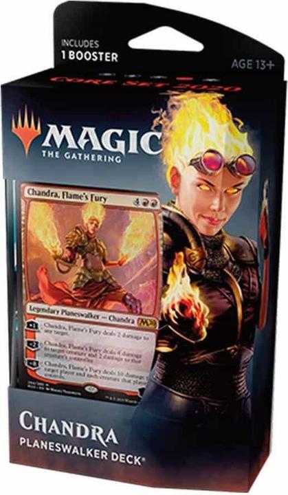 Produktbild Magic the Gathering Core Set 2020 Planeswalker Chandra - - EN (Englisch, Booster Pack)