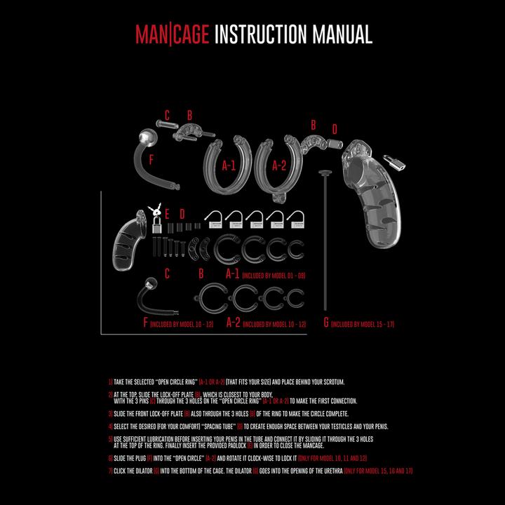 Actual product image ManCage Model 16