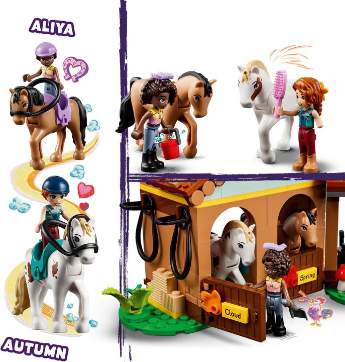 Actual product image LEGO 41745 Autumns Riding Stable (41745, LEGO Friends)